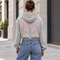 Hoodie - ailes dentelle